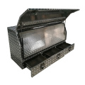 Aluminum check plate truck tool box with drawers
Aluminum check plate truck tool box with drawers